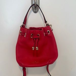 Kate Spade Red Bucket Bag